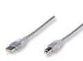 Pikkukuva 4 / 5: Manhattan Hi-Speed USB 2.0 kaapeli, 3m, USB A, USB B, Han/han