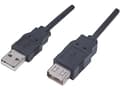 Miniatyrbild 3 av 5: Manhattan 338653 USB-kablar 1,8 m USB 2.0 USB A Svart