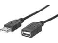 Miniatyrbild 2 av 5: Manhattan 338653 USB-kablar 1,8 m USB 2.0 USB A Svart