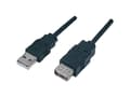 Miniatyrbild 1 av 5: Manhattan 338653 USB-kablar 1,8 m USB 2.0 USB A Svart