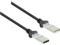 Miniatyrbild 3 av 5: Renkforce RF-4463028, 1 m, USB A, USB A, USB 2.0, 0,48 Gbit/s, Svart