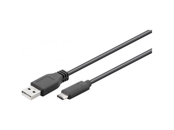 Goobay 55468, 1,8 m, USB C, USB A, USB 2.0, 480 Mbit/s, sortering
