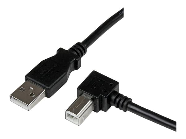 StarTech.com USBAB1MR USB-kabel 1 m USB 2.0 USB A USB B Sort