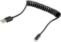 Miniatyrbilde 2 av 5: Renkforce RF-4087422, 0,95 m, Lightning, USB A, Hankjønn, Hankjønn, Svart