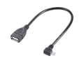 Pikkukuva 3 / 3: Renkforce Usb Cable Usb 2.0 Usb-Micro-B Plug, Usb-A Socket 10.00 Cm Black