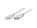 Miniatyrbild 4 av 5: Goobay 68717, 5 m, USB A, USB A, USB 2.0, Hane/Hona, Grå