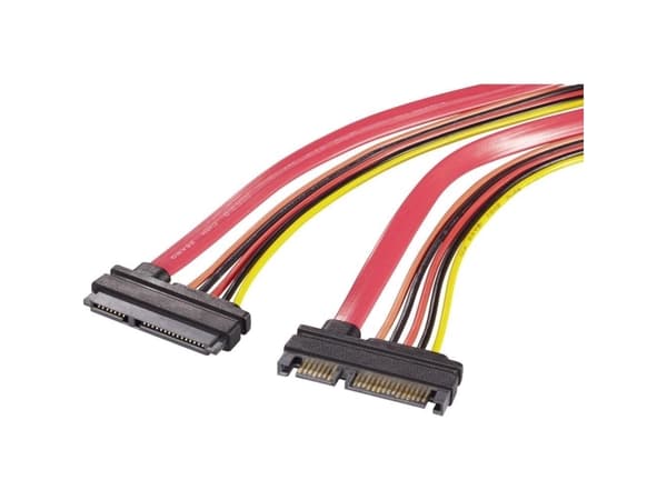 Renkforce Hard Drives, Power Extension Cable [1x Sata Combination Plug 7+15pol