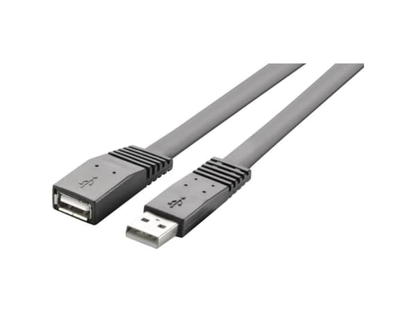 Renkforce RF-4087404, 1 m, USB A, USB A, USB 2.0, 0,48 Gbit/s, Svart