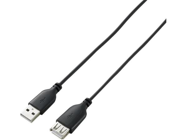 Renkforce RF-4080795, 1 m, USB A, USB A, USB 2.0, 0,48 Gbit/s, Svart