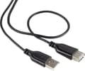 Miniatyrbild 1 av 5: Renkforce RF-4080795, 1 m, USB A, USB A, USB 2.0, 0,48 Gbit/s, Svart