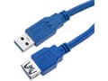Miniatyrbild 3 av 5: Techly ICOC-U3-AA-005-EX, 0,5 m, USB A, USB A, USB 3.2 Gen 1 (3.1 Gen 1), 5 Gbit/s, Blå