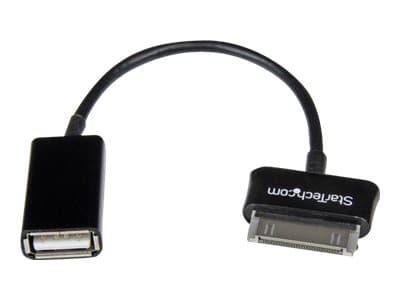 StarTech.com SDCOTG matkapuhelimen kaapeli Musta 0,1524 m Samsung 30p USB A