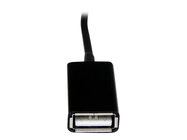 StarTech.com SDCOTG matkapuhelimen kaapeli Musta 0,1524 m Samsung 30p USB A
