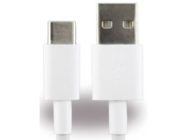 Huawei AP51, 1 m, USB A, USB C, Hvit