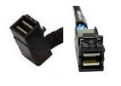 Intel AXXCBL650HDHRT Serial Attached SCSI (SAS)-kabel 0,65 m Sort