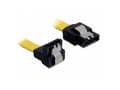Pikkukuva 5 / 5: DeLOCK 0.7m SATA M/M, 0,7 m, Uros/uros, Keltainen