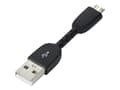 Miniatyrbilde 1 av 5: Renkforce RF-3346626, USB A, Micro-USB B, USB 2.0, 0,48 Gbit/s, Sort