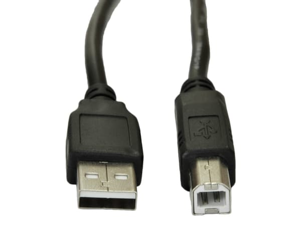 Akyga AK-USB-04 - USB-kabel - USB (hane) till USB typ B (hane) - 1.8 m - svart