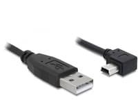 Delock - USB-kabel - USB (hann) til mini-USB type B (hann) - 50 cm - høyrevinklet kontakt