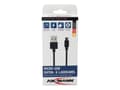 Miniatyrbild 5 av 5: Ansmann 1700-0076, 1,2 m, USB A, Micro-USB B, Hane/Hane, 0,48 Gbit/s, Svart