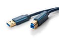 Pikkukuva 4 / 5: ClickTronic 0,5m USB3.0 A - B m/m, 0,5 m, USB A, USB B, USB 3.2 Gen 1 (3.1 Gen 1), Hanstik/Hanstik, Blå