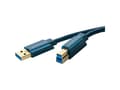 Pikkukuva 2 / 5: ClickTronic 0,5m USB3.0 A - B m/m, 0,5 m, USB A, USB B, USB 3.2 Gen 1 (3.1 Gen 1), Hanstik/Hanstik, Blå
