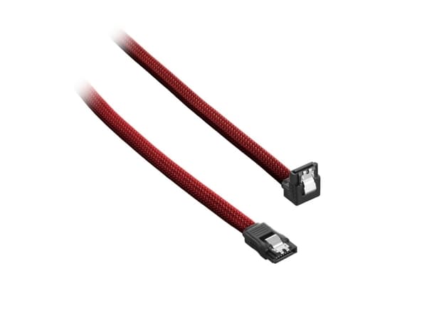 Cablemod CM-CAB-RSAT-N60KBR-R, 0,6 m, SATA III, Naaras/naaras, Punainen, Suora, Oikea
