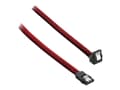 Pikkukuva 1 / 4: Cablemod CM-CAB-RSAT-N60KBR-R, 0,6 m, SATA III, Naaras/naaras, Punainen, Suora, Oikea