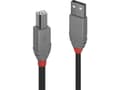 Miniatyrbild 5 av 5: Lindy 36677, 10 m, USB A, USB B, USB 2.0, 0,48 Gbit/s, Svart, Grå, Röd