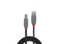 Miniatyrbild 2 av 5: Lindy 36677, 10 m, USB A, USB B, USB 2.0, 0,48 Gbit/s, Svart, Grå, Röd