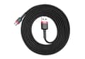Miniatyrbild 3 av 5: Baseus Cafule, 2 m, USB A, Micro-USB A, Svart, Röd