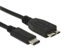 Miniatyrbilde 3 av 5: Delock - USB-kabel - Micro-USB Type B (hann) til 24 pin USB-C (hann) - USB 3.1 Gen 2 - 50 cm - svart