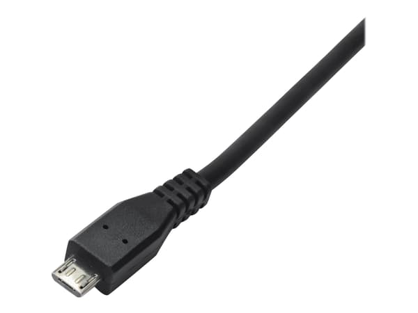 Akyga AK-USB-21 - USB-kabel - USB (hane) till mikro-USB typ B (hane) - 1 m - svart