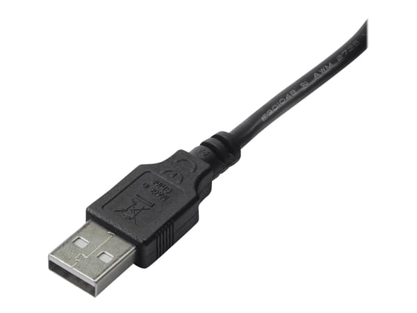 Akyga AK-USB-21 - USB-kabel - USB (hane) till mikro-USB typ B (hane) - 1 m - svart