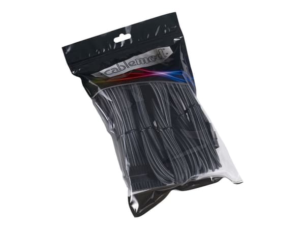 CableMod PRO Series ModMesh - Virran jatkojohtosarja - muotoiltu - Carbon