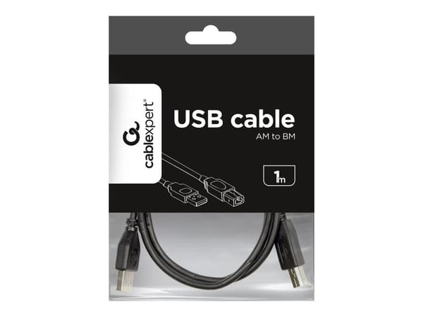 Cablexpert - USB-kaapeli - USB-C (uros) - USB (uros) - USB 2.0 - 1 m - musta