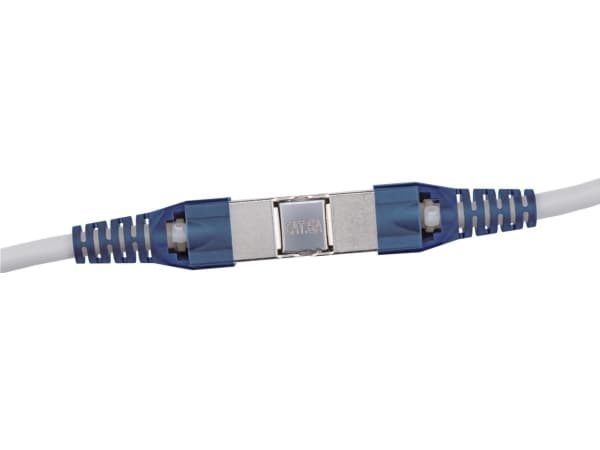 Goobay 79579, IDC, Sininen, Harmaa, Suora, Sinkki, Cat6a, U/FTP (STP)