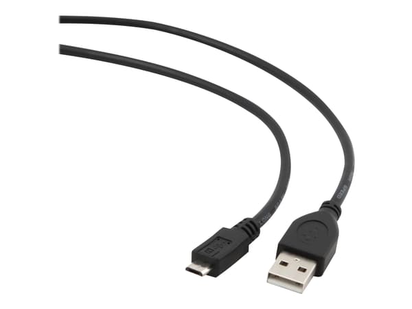 Gembird CCP-MUSB2-AMBM-6 - USB-kabel - Micro-USB type B (hann) til USB (hann) - 1.8 m - svart