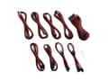 Miniatyrbilde 5 av 5: CableMod PRO Series ModMesh C-Series AXi, HXi & RM Cable Kit - Strømkabelsett - formstøpt - blodrød