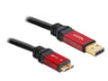 Miniatyrbilde 2 av 5: DeLOCK Premium - USB-kabel - USB Type A (han) til Micro-USB Type B (han) - USB 3.0 - 1 m - sort
