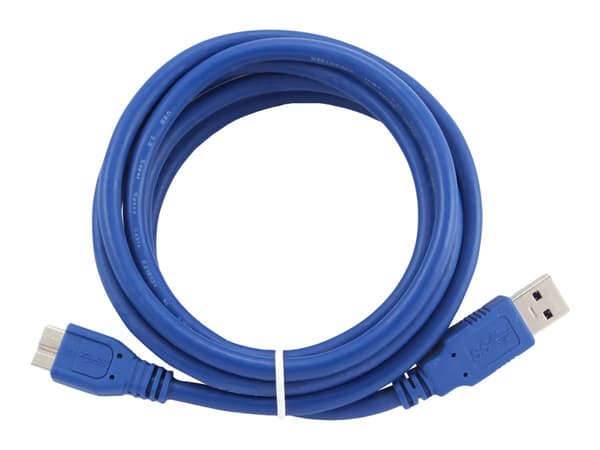 Cablexpert CCP-mUSB3-AMBM-0.5M - USB-kaapeli - Micro-USB tyyppi B (uros) - USB tyyppi A (uros) - USB 3.0 - 50 cm - muotoiltu