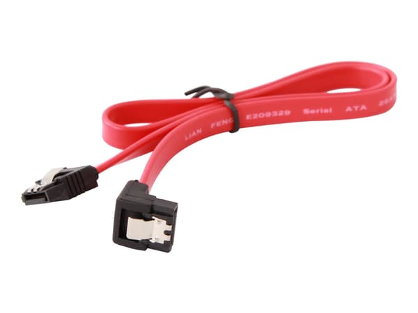Cablexpert - SATA-kaapeli - Serial ATA 150/300/600 - SATA kulma SATA-haspiin - 30 cm - litteä