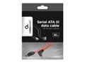 Pikkukuva 5 / 5: Cablexpert - SATA-kaapeli - Serial ATA 150/300/600 - SATA kulma SATA-haspiin - 30 cm - litteä