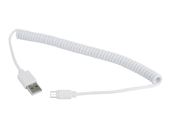 Cablexpert - USB-kabel - USB (hann) til Micro-USB type B (hann) - USB 2.0 - 1.8 m - formstøpt, rullet sammen - hvit