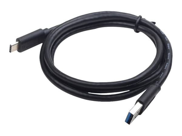 Cablexpert CCP-USB3-AMCM-1M - USB-kaapeli - USB-C (uros) - USB Type A (uros) - USB 3.1 - 1 m - muotoiltu - musta