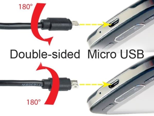 Gembird CCB-USB2-AMMDM-6, 1,8 m, USB A, Micro-USB B, USB 2.0, Svart