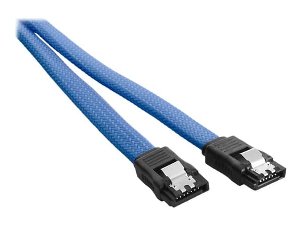 CableMod ModMesh - SATA-kabel - SAS 6Gbit/s - SATA (hunn) til SATA (hunn) - 30 cm - lys blå