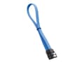 Miniatyrbilde 1 av 5: CableMod ModMesh - SATA-kabel - SAS 6Gbit/s - SATA (hunn) til SATA (hunn) - 30 cm - lys blå