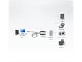 Miniatyrbilde 5 av 5: ATEN UE-250 - USB-forlengelseskabel - USB (hann) til USB (hunn) - USB 2.0 - 5 m - aktiv