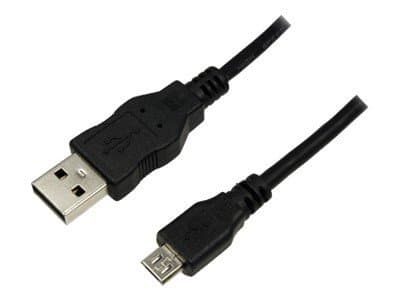 LogiLink - USB-kabel - USB (hane) till mikro-USB typ B (hane) - USB 2.0 - 1.8 m - svart